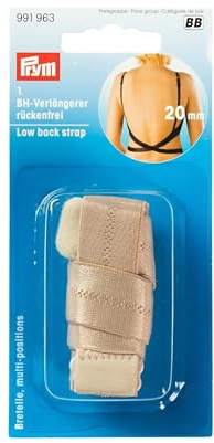 Prym - Prym Low Rücken beige (20 mm) Riemen - 1 Stück