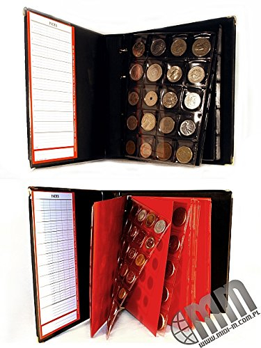 Münzalbum (Kapazität 221 Münzen) (braun) by Midi-M & Schulz…