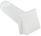 Spares2go External Wall Vent Cowl Kit for Hotpoint Vented Tumble Dryers (White)