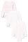 Care Body LS - AOP (3-pack), Body Manica Lunga Bimba 0-24, Rosa Lightrose (500), 3 anni