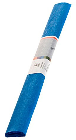 Werola 4645 Aquarola Feinkrepp, 50 x 250 cm, dunkelblau