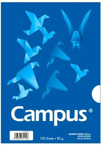 Spezialpapier der Marke Campus, Modell Campus, A4, 100 H, 80 g, glatt