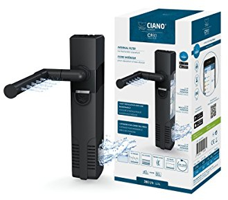 Ciano CF80 Filtre interne pour aquarium Débit 380L/h Convient pour aquariums entre 40 et 80L