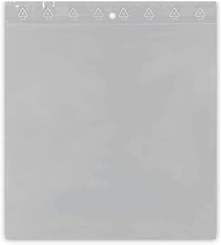 500 sachets à fermeture zip format 200 x 200 mm 20 x 20 cm pochette qualité alimentaire aux normes plastique CEE 50 microns COMPATIBLE ALIMENTAIRE CONGÉLATION sac de conditionnement recyclable