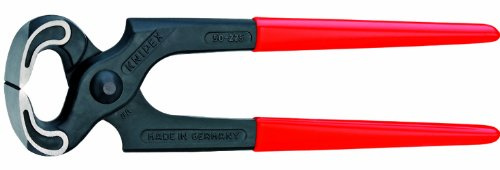 KNIPEX Tischlerendzange, rot