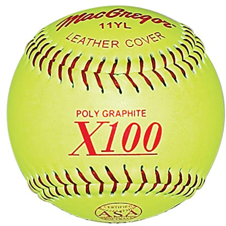 MACGREGOR ASA Fast Pitch Softball, 27,9 cm (One Dutzend)