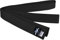 Ju-Sports Budogürtel - schwarz, Baumwolle I Kampfsport Gürtel Für Budo-Sportarten, Judo, Karate, Kickboxen uvm. I Ca. 4 cm breiter Martial Arts Gürtel I 260 cm