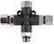 AIRBRUSH 3-fach DRUCKLUFTVERTEILER MULTISWITCH I mit DICHTUNG zum ANSCHLUSS von 3 PISTOLEN od. ZUSATZ-TANK LUFTVERTEILER AIRBRUSH-ANSCHLUßSTÜCK direkt am AIRBRUSH-KOMPRESSOR od. AIRBRUSH-SCHLAUCH