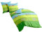 Bierbaum Jack by Biber Fußball Bettwäsche 135x200cm 2 TLG. Kinder Tor Grün Kinderbettwäsche Baumwolle