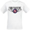 Foo Fighters Flash Wings Männer T-Shirt weiß XXL 100% Baumwolle Band-Merch, Bands