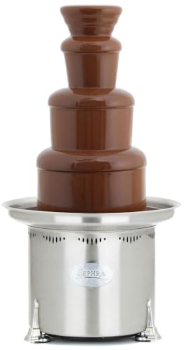 Sephra CF34R Chocolate Fountain - 3 Tier 34'' Large Commercial Fondue