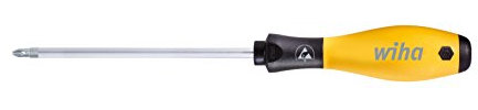 Wiha Schraubendreher SoftFinish® ESD Pozidriv (26928) PZ0 x 60 mm