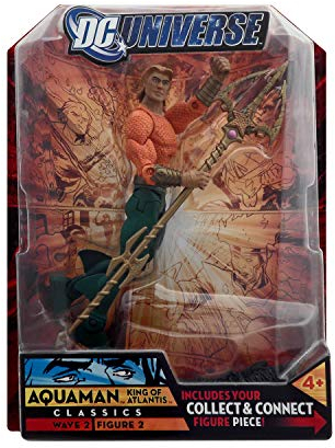 DC UNIVERSE CLASSICS WAVE 2 AQUAMAN (LONG HAIR) by Mattel