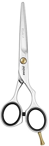 JAGUAR Haarschere PRE STYLE RELAX P 5.5 | Friseurschere im Offset-Design | poliert | Made in Germany…