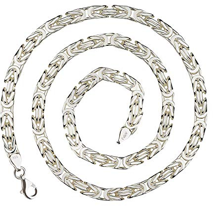 925 Silberkette: Königskette Silber 7mm und 70cm - KK-70-70