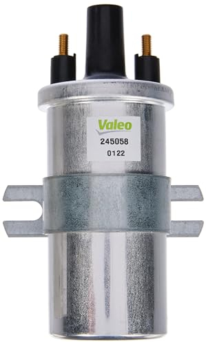 VALEO 245058 Zündspule Anzahl der Sekundärauslässe : 1 Anzahl der Pins : 2 Typ von Connexion : Primärwiderstand : 1 8 Sekundärwiderstand : 5700