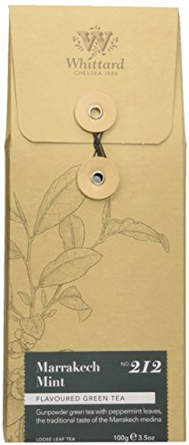 Whittard of Chelsea Marrakech Mint Loose Leaf Tea Pouch, 1er Pack (1 x 100 g)