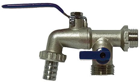 TECNOAGUA 00130 - Grifo jardin 1/2-3/4-3/4 2 salidas