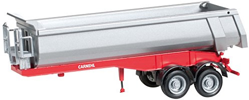 Herpa 076036-002 - Carnehl-Round body trailer 2nd vehicle, red