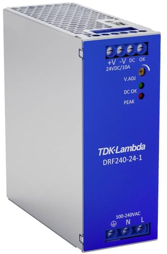 TDK-Lambda DRF240-24-1 Hutschienen-Netzteil (DIN-Rail) 24 V/DC 240W Anzahl Ausgänge:1 x Inhalt 1St.