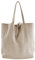 Chicca Borse 80031 Borsa Tote, 35 cm, Fango