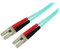 StarTech.com Cable de 10m de Fibra Óptica Multimodo OM3 LC a LC UPC - Full Duplex 50/125µm - para Redes de 100G - LOMMF/VCSEL - Pérdida Baja al Insertar <0.3dB - Cable LSZH (A50FBLCLC10)