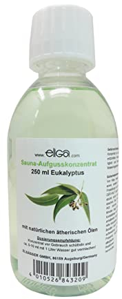 eliga Sauna-Aufgusskonzentrat Eukayptus, 1er Pack (1 x 250 ml)