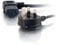 C2G 88520 2 Metre 17 AWG 90 Degree Power Cable (IEC320C13R to BS1363) Right Angle Kettle lead, Black