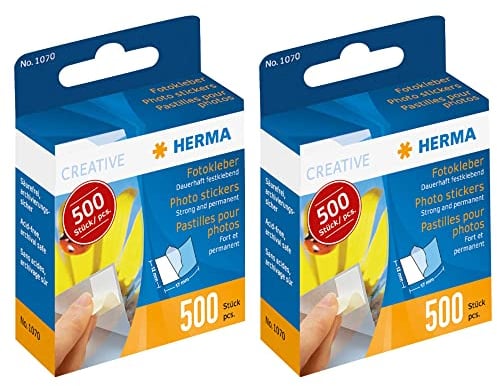 Herma Fotokleber im Kartonspender (2x 500er Spender)
