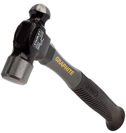 Stanley 154716 - Martello con penna tonda, in grafite, 454 g