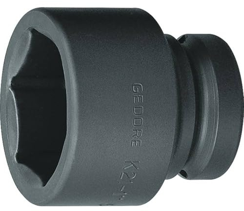 GEDORE Kraftschraubereinsatz 1 Zoll, 6-kant 55 mm, 1 Stück, K 21 55