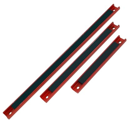 Neilsen CT1318 3pc Magnetic ToolHolder Rails | Sizes: 200mm, 300mm, 450mm | Tool Organisers for Wall Mounting or Use in Tool Cabinet