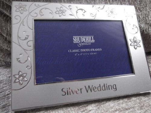 Silver Wedding 25th Anniversary Photo Frame