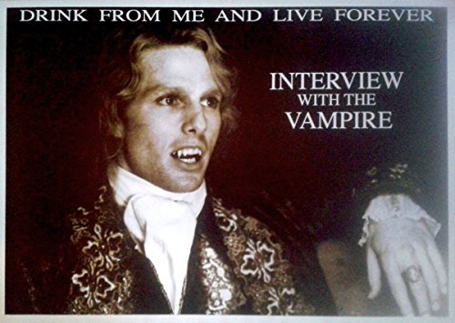 Original Filmposter Interview mit einem Vampir: Tom Cruise | UK Import Poster [61 x 86 cm]