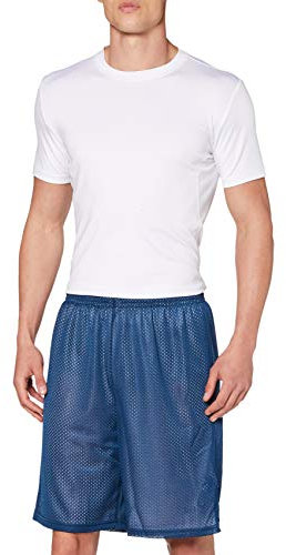 Joma Pantaloncini Joma Rookie 100529 Uomo, Pantaloncini da basket reversibili, blu, L