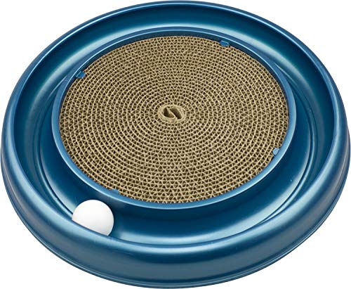 Bergan Turbo Cat Scratcher Toy with Catnip, Color May Vary