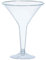 amscan 350100-86 - Clear Plastic Martini Glasses (20Pk)