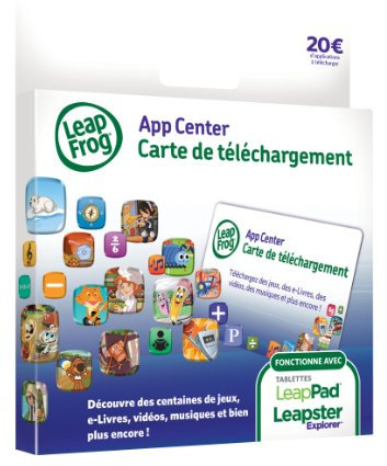 Leapfrog - 88600 - Jeu Éducatif - LeapPad/ LeapPad 2/ Leapster Explorer Nouvelle Cartes de Téléchargement