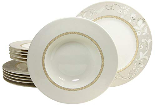 CreaTable 16664, Serie Palacio, Geschirrset Tafelservice 12 teilig