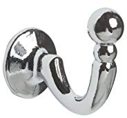 Speedy Products Palma Tie Back Hooks Pk2 Chrome