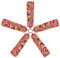 Fan Blade Designs Swirling Rainbow Ceiling Fan Blade Covers