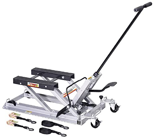 OTC 1545 Ultra Low Profile Motorcycle and ATV Lift - 1,500 lb. Capacity