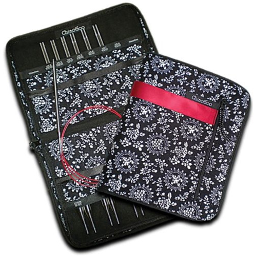 ChiaoGoo Twist Red Lace Intchg Knitting Needle 5 Tip Set-Large