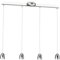 Philips myLiving LED Pendelleuchte Wolga 4-flammig, chrom