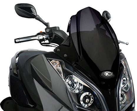 Windschild Puig V-Tech Sport schwarz für Kymco Downtown 125i, 300i ABS 09-14