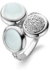 Ti Sento Damen-Ring Silber Blau 12013AG/50 - 50