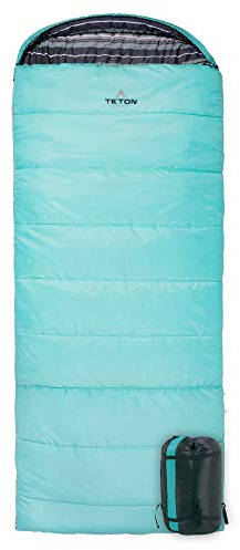 Teton Sports Celsius Regular -18˚C / 0˚F Flannel Lined Sleeping Bag (203 x 84 cm)