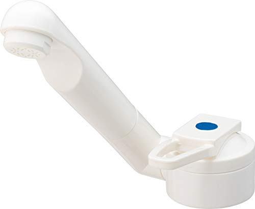 Unbekannt Reich Wasserhahn Keramik Mono Armatur Küche Wasserhahn Mikroschalter Auslauf schwenkbar weiß