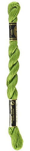 DMC 115 5-470 Pearl Cotton Thread, Light Avocado Green, Size 5