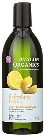 Avalon Lemon Bath & Shower Gel 350ml x 5 (Pack of 5)